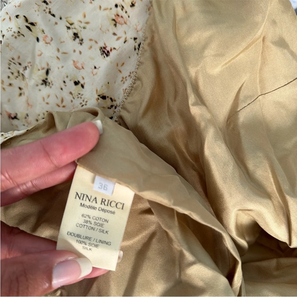 NINA RICCI RUFFLE DRESS - Picture 3 of 5